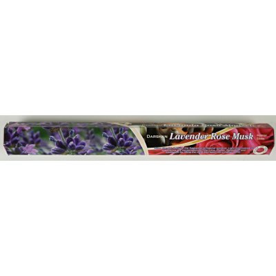 Darshan Vonné tyčinky Lavender Rose Musk 20 ks – Hledejceny.cz