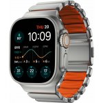 Nomad Stratos Band AW 45/46/49mm Natural Titanium Ultra Orange FKM NM011123858 – Hledejceny.cz