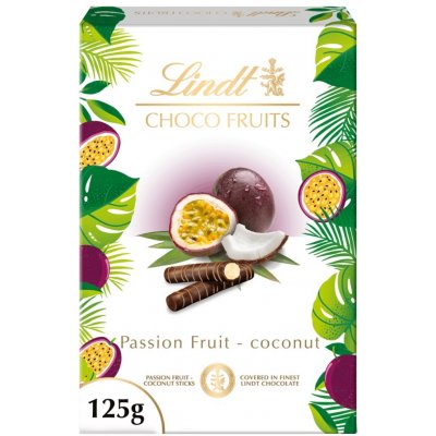 Lindt Choco Fruits Maracuja-kokos 125 g – Zboží Dáma