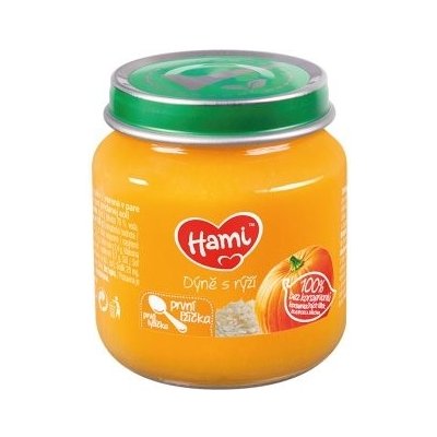 Hami Dýně s rýží první lžička 125 g – Hledejceny.cz