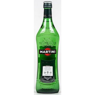 Martini Extra Dry 15% 1l (holá láhev)