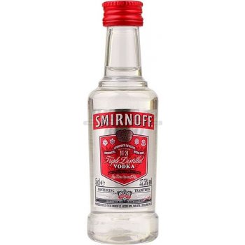 Smirnoff Red 37,5% 0,05 l (holá láhev)