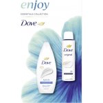 Dove Hydrate sprchový gel 250 ml + deospray 150 ml – Zboží Dáma
