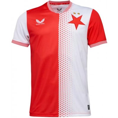 Castore dětský domácí SK Slavia Praha 25/26 bílo-červený – Sleviste.cz