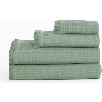 MKLuzkoviny vaflový ručník 30 x 50 cm florencia olivová – Zboží Dáma