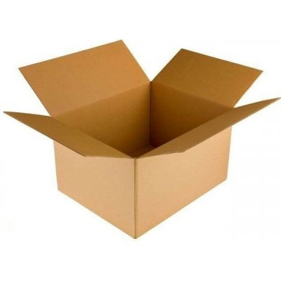 Kartonová krabice klopová 450x350x250 mm 3VVL B 380g/m2 hnědá - paleta 640 ks – Hledejceny.cz