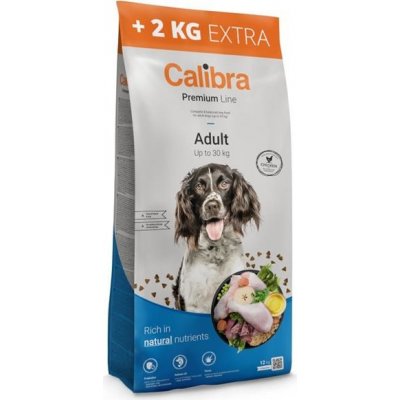 Samohýl Calibra Dog Premium Line Adult Chicken 2 kg – Hledejceny.cz