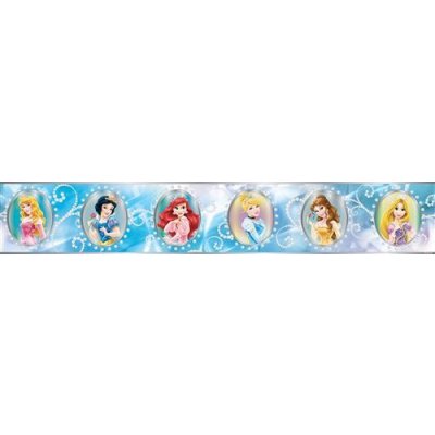 IMPOL TRADE 500402 Bordura samolepící princezny BDD-5-119-10, rozměr 5 m x 10,6 cm – Zboží Dáma