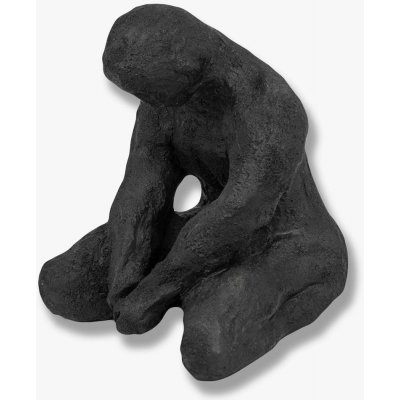Mette Ditmer Denmark Meditating Man soška černá – Zboží Dáma