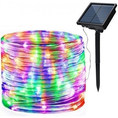 Solar 108 10 Solární vánoční hadice RGB 100LED 12Metrů – Zboží Mobilmania