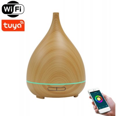 BOT Smart aroma difuzér B8 světle hnědé dřevo 300 ml – Hledejceny.cz