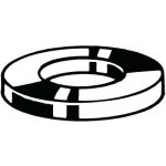 Plochá podložka typ L NF E25-513 Nerezocel A4 M27 – Sleviste.cz