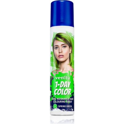 Venita 1-Day Color barevný sprej na vlasy No. 3 Spring Green 50 ml