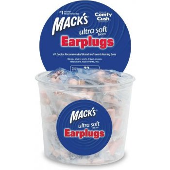 Mack's Ultra soft špunty do uší 100 párů