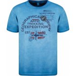 Geographical Norway tričko pánské JERGEN MEN modrá – Hledejceny.cz