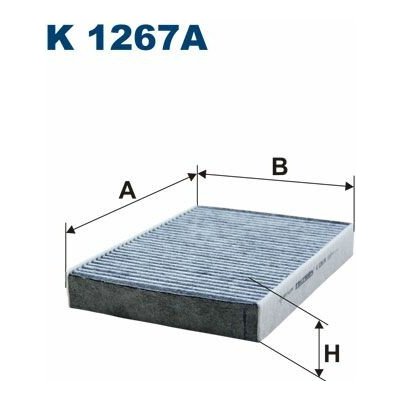 FILTRON Filtr, vzduch v interiéru K1267A – Hledejceny.cz