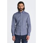 Gant košile slim Oxford shirt modrá – Zboží Mobilmania