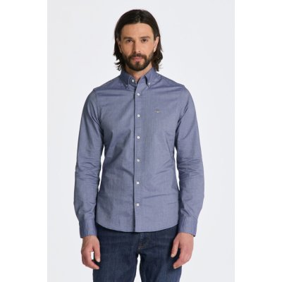 Gant košile slim Oxford shirt modrá – Zbozi.Blesk.cz