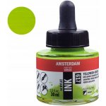 Amsterdam Acrylic Ink 633 Yellowish Green 30 ml – Zboží Dáma
