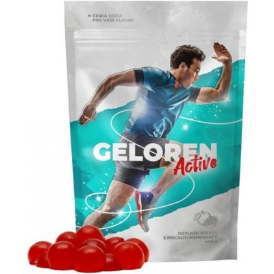 Geloren Active - pomeranč, kloubní výživa pro lidi 400g 90tbl