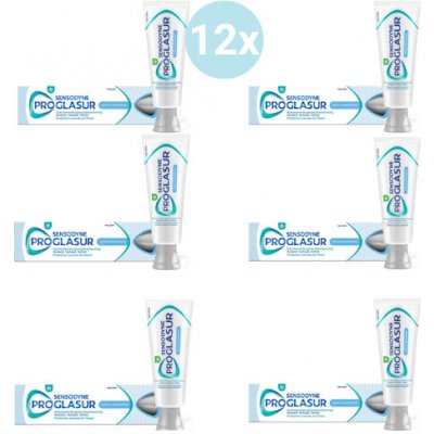 Sensodyne ProGlasur Gentle Whitening Dentifrice Tube 12 x 75 ml – Hledejceny.cz