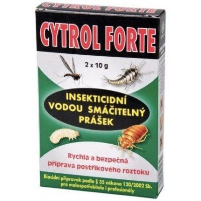 Cytrol Forte 2x10 g - prášek pro hubení hmyzu – Zboží Mobilmania