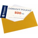 Nutsman Dárkový tištěný poukaz 500 Kč – Sleviste.cz
