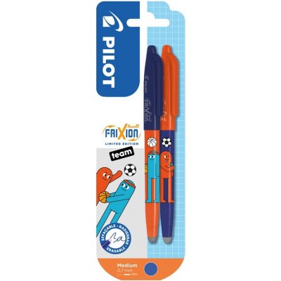 FriXion Ball 07 Friends Ltd. R. BL 2 ks modrá oranžová TEAM – Zboží Živě