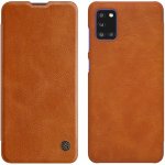 Pouzdro Nillkin Qin Book Samsung Galaxy A31 hnědé – Hledejceny.cz