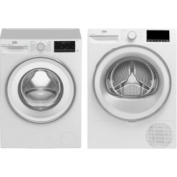 Set domácích spotřebičů Set Beko B3WFU57413WCSHWG + B3T42242