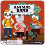 Petit Collage magnetická knížka Zvířátka – Zboží Mobilmania