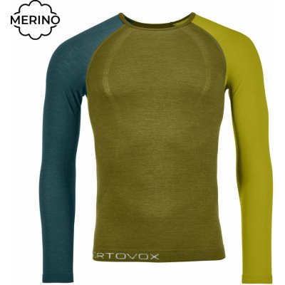 Ortovox Termo 120 Competition Light Long Sleeve Žlutá