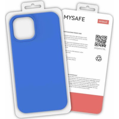 Pouzdro Mysafe Silicone Case iPhone Xs Max modré – Zboží Mobilmania