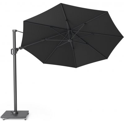 Platinum Náhradní vrchlík na kruhový slunečník Challenger T1/T2 350 cm Faded black premium – Hledejceny.cz