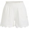 Dámské šortky O'Neill dámské kraťasy ESSENTIALS AVA SMOCKED SHORTS 1700055-11010 Bílý