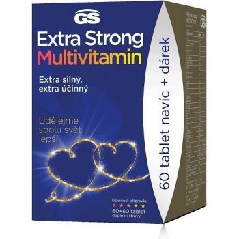 GS Extra Strong Multivitamin 60+60 tablet dárkové balení 2022