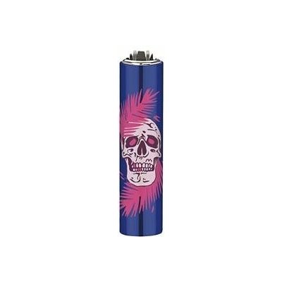 Clipper Flamagas S.A. MetalC.Nature Skulls modrá lebka – Hledejceny.cz