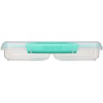 Sistema krabička na svačinu To Go se 3 oddíly 975 ml minty teal – Zboží Dáma