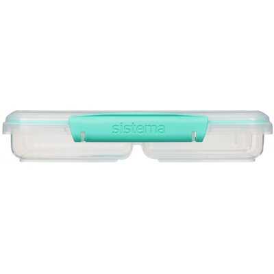 Sistema Krabička na svačinu Multi Split To Go se 3 oddíly 820 ml ocean blue – Hledejceny.cz