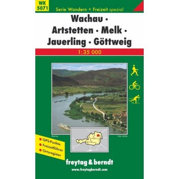 5071 Wachau-Artstetten / Turistická mapa f&amp b