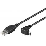 Premiumcord ku2m2f-90 micro USB 2.0, A-B, konektor do úhlu 90°, 1,8m, černý – Hledejceny.cz