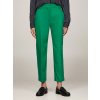 Dámské klasické kalhoty Tommy Hilfiger dámské Chinos kalhoty zelené