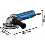 Bosch GWS 12-125 S 06013A6106 – Zboží Dáma