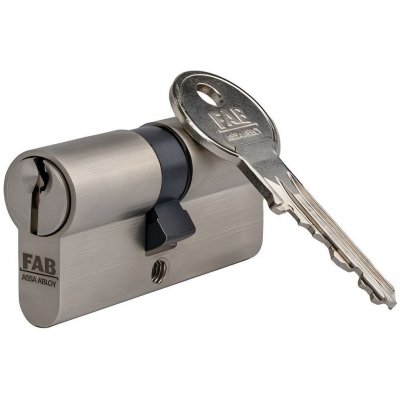 Assa Abloy FAB 2 HOME Cylindrická vložka 30/40, bezpečnostní třída: RC2, 5 stavítek, saténový nikl L91SA01313.1140 – Sleviste.cz