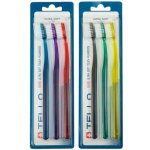 Tello 6240 zubní kartáček Ultra Soft 3 ks – Zboží Mobilmania