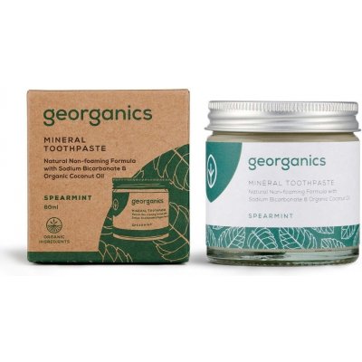 georganics Zubní pasta plná minerálů Spearmint 60 ml – Sleviste.cz