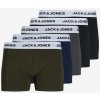 Boxerky, trenky, slipy Jack & Jones sada pěti boxerek v khaki, modré, šedé a černé