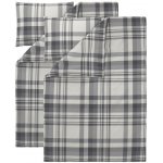 Livarno povlečení z jemného flanelu kostka/šedá 140x200 70x90 – Zboží Dáma