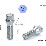 Kolový šroub M14x1,5x35 kužel, klíč 17, C17D35 výška 58 mm | Zboží Auto