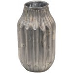 Béžovo-šedá antik dekorační skleněná váza - 5*6*14 cm - Clayre & Eef – Hledejceny.cz